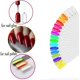 thumbnail image 4 of Tabla de colores de uñas NQ 50 piezas paleta de colores herramientas de práctica, 4 of 5