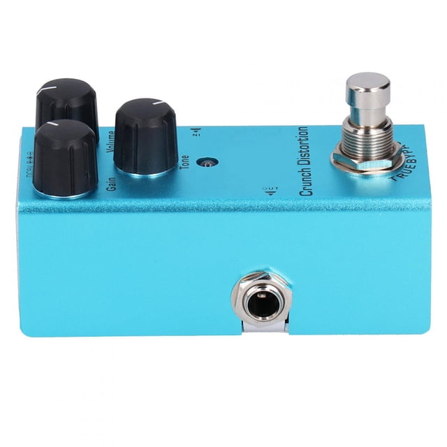 Easy to Install Durable Electric Guitar Effect Pedal, Crunch Distortion Pedal, for Guitar Home