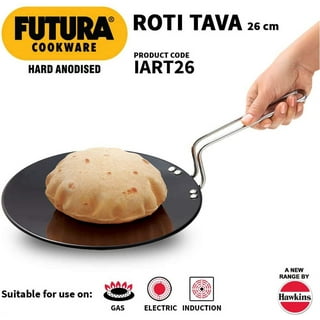 Karahi Indian Roti Iron Tawa Pan For Chapati Bread Cooking Utensil 9.5 inch
