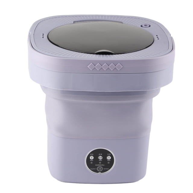 Foldable Washing Machine with High Speed, 6.5L Large Capacity, Soft Spin Drying for Clothes