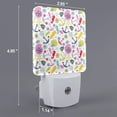 thumbnail image 2 of Balery Undersea Seahorse Pattern LED Night Light with Automatic Sensor Plug in Night Light with Dusk-to-Dawn Light Sensor LED Nightlight 0.5W-US, 2 of 7