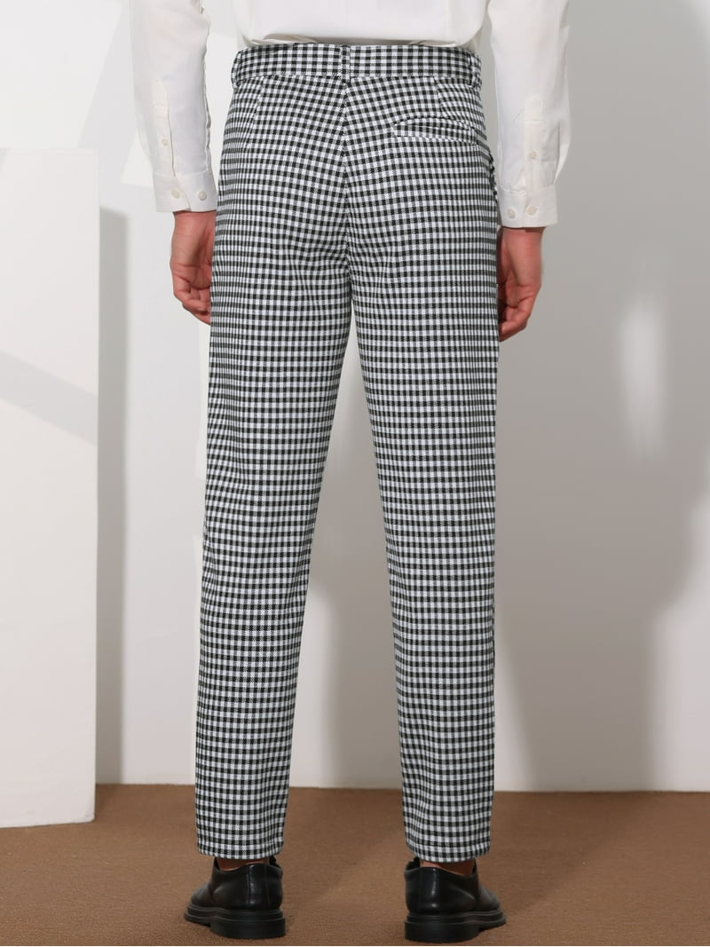 パンツ MEDI HOUNDSTOOTH STRAIGHT PANTS CeCe Women's Houndstooth Straight Leg Pants - Macy's