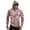 Pink, variant on Mens Long Sleeve Sun Protection Shirts UPF 50 Fishing Hoodie with Neck Gaiter & Thumbholes, Breathable Quick-Dry Sun Protection Shirt for Outdoor
