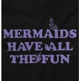 thumbnail image 2 of Mermaids Have All The Fun Cute Beach Bodysuit Jumper Girls Infant Baby Brisco Brands 12M, 2 of 6