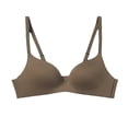 thumbnail image 4 of Sujetador push up de una pieza con copa fina, sin costuras, de gran pecho y pequeño tamaño para mujer, con soporte suave, 4 of 6