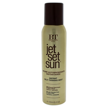 Jet Set Sun Instant Self Tanning Mist by BT Cosmetics for Unisex - 5.3 oz Mist