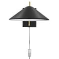 thumbnail image 5 of Sconce Wall Lamp Light Fixture, Black, Metal, Modern Contemporary, Mid Century Living Kitchen Cafe Bistro Restaurant Hospitality, 5 of 10