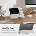 thumbnail image 4 of Funda Spigen Ultra Hybrid Pro de triple pliegue para Galaxy Tab S10, color gris, 4 of 7