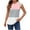 Pink-04, variant on HADST Women's Crew Neck Sleeveless Lace Tank Tops - Summer Color Block T-Shirts, Trendy & Chic, Sizes S-XXL