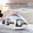 thumbnail image 4 of Yayeee Pillowcase King Size Set of 2 Satin Wrinkle Resistant Pillow Case, Heart Bottles, 4 of 7