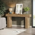 thumbnail image 7 of Tribesigns 63-Inch Long Console Table, Farmhouse Entryway Table for Entrance, Hallway, Living Room（Natural), 7 of 7