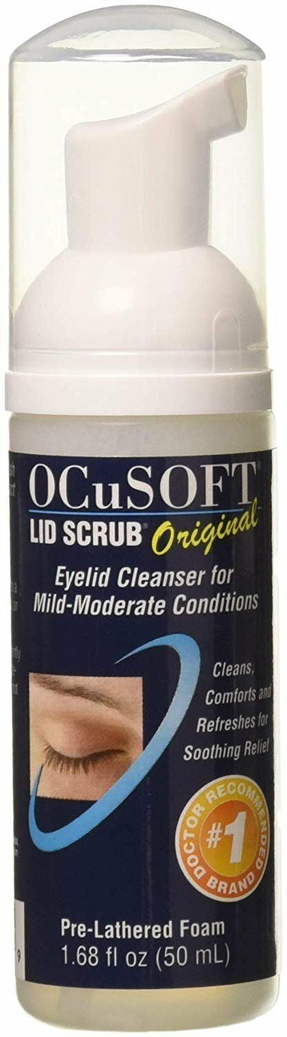 Ocusoft Lid Scrub Foaming Eyelid Cleanser 50 Ml