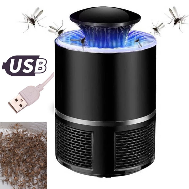 12V USB LED MOSQUITO ZAPPER KILLER FLY BUG TRAP INSECT CONTROL LAMP BEDROOM HOME 