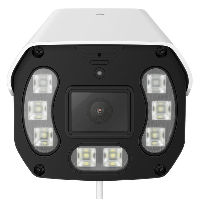 Cámara de seguridad Wi-Fi/PoE de 4 Mpx tipo bala fija, para exterior