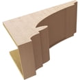 thumbnail image 6 of 12"W x 24"D x 12"H Wide Diane Rough Cedar Woodgrain TimberThane Corbel, Primed Tan, 6 of 6