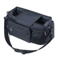 thumbnail image 1 of Bolso para cochecito de bebé (negro), suministros para bebés de gran capacidad, con 2 portavasos para bebés, se usa para pañuelos húmedos, pañales, teléfonos móviles, juguetes y como bolso portátil, 1 of 5