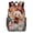 HuWng-4, variant on Cute Angry Duckling Striped Background Big Student Laptop Backpack For College Women Middle High Teen Bookbag Travel Daypack