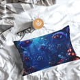 thumbnail image 5 of Sikiie Deep Sea Glowing Fishes Pillow Covers, Throw Pillow Case Cushion Covers,Cushion for Bedroom,Couch,Home-14"x20", 5 of 6