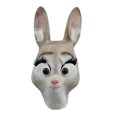 thumbnail image 1 of Máscara para cosplay Judy Rabbit de látex para Halloween, carnaval y pascua, 1 of 2