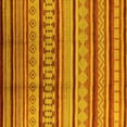 thumbnail image 1 of Ahgly Company Indoor Square Southwestern Yellow Country Area Rugs, 5' Square, 1 of 4