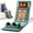 Green, variant on HOMEMASSA Full Body Massage Mat with Heat and Vibrate,Shiatsu Neck Massager, Chair Massage Mat for Bed,Gift for Her