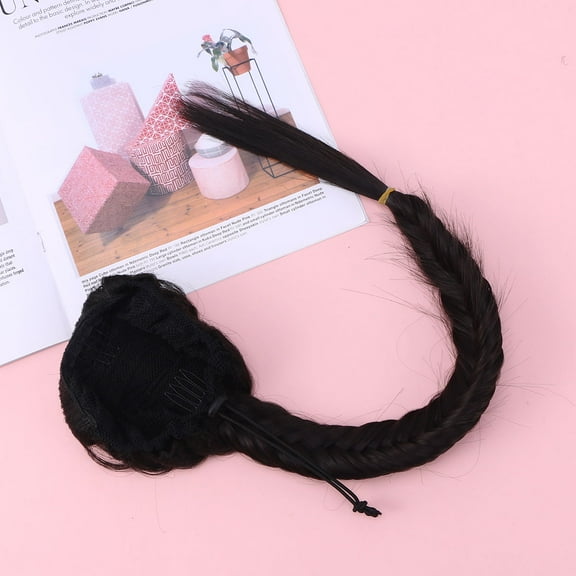 WRISTBIQUE Ponytail Extension Drawstring for Daily Use 1Pcs 19.7in Length