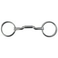 thumbnail image 2 of Myler MB 06 Loose Ring Snaffle - 6 Inch Stainless Steel with Copper Inlay Low Port Mullen Barrel Dressage Legal, 2 of 2