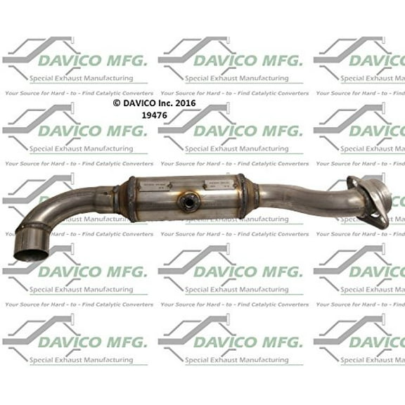 Davico Mfg Catalytic Converter P/N:19476 Fits select: 2011-2014 FORD F150