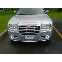 For 2005-2010 Chrysler 300 300C Halo Fog Lamps Angel Eye Lights