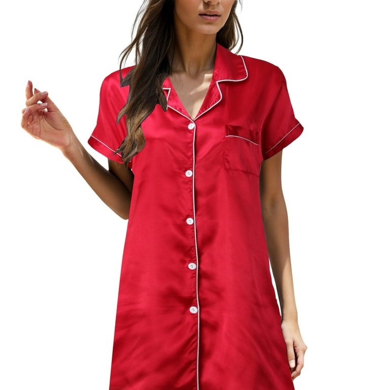 Button up nightdress best sale