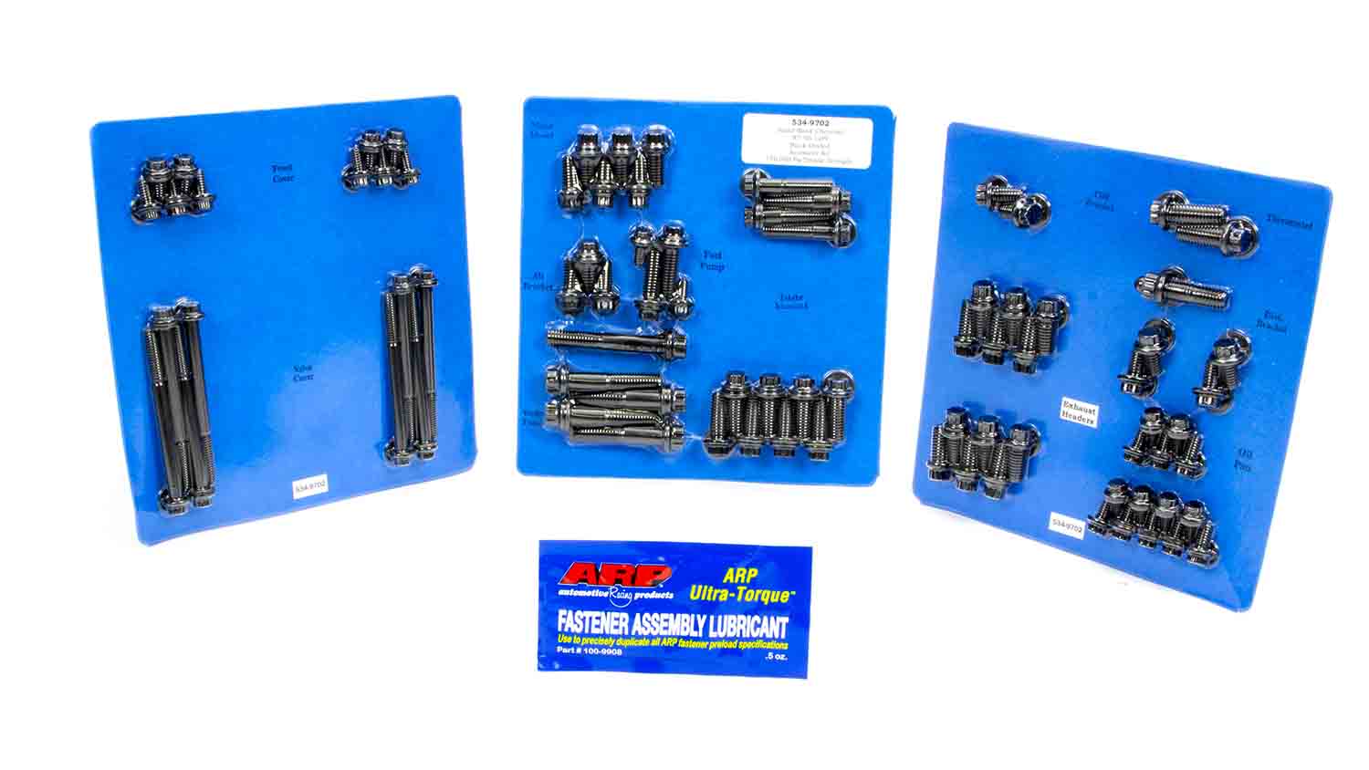 ARP Engine/Accessory Fastener Kit 12 pt Black Oxide SBC P/N 5349702