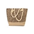 thumbnail image 1 of Bolsa de playa animal print, mujer. INVIGORATE Bolsa de playa, 1 of 4