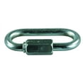thumbnail image 2 of JR Trailer Safety Chain Quick Link 01315 D Type; 1/4 Inch Diameter; Zinc Plated; Steel; Set Of 2, 2 of 3