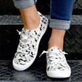 thumbnail image 4 of Womens Fashion Camouflage Round-Toe Flats Shoes Lightweight Soft Comfortable Casual Shoe, 4 of 5