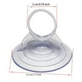 thumbnail image 4 of 6Pcs Suction Cup Transprent Strong Vacuum Removable Wall Hanger Sunshade Sucker Kitchen Bathroom Glass Accessory Tools, 4 of 6