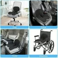 thumbnail image 7 of 2025 New Memory Foam L-Shaped Integrated Seat Cushions, Reenly Back and Seat Cushion, 2025 New Ergonomic Memory Foam Seat Cushion for Car & Office Lumbar Support (Black1), 7 of 7