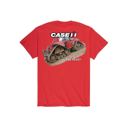 Case IH Quad Tractor Farm Country Agriculture Barn Harvest Field Mens T-Shirt