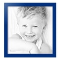 thumbnail image 2 of ArtToFrames 18" x 19" Blue Picture Frame, 18x19 inch Blue MDF Poster Frame (WOM-4118),  Pack, 2 of 7