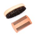 thumbnail image 1 of Juego de cepillos para barba de 4 Uds., peine de estilismo de doble cara, reparación de tijera, modelado profesional, Kit de cuidado de limpieza para hombres Gao Jinjia LED, 1 of 2