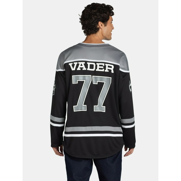 Star Wars Darth Vader Men s Graphic Hockey Jersey Sizes XS 3XL