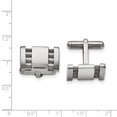 thumbnail image 3 of Stainless Steel Cable Cufflinks Cuff Link Collar Stay, 3 of 7
