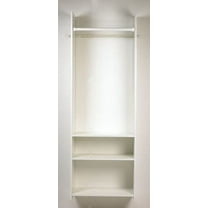 Easy Track Closet Easy Track 72in. White Hanging Tower Kit  RV1472