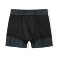 thumbnail image 3 of MADHERO Boy's 2 in 1 Swim Trunks with Liner Funny Printed Swim Shorts for Kids Dark Grey 10, 3 of 5