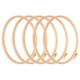 thumbnail image 3 of Small Embroidery Hoop, Wooden Embroidery Frame Hoop Embroidery Circle Frame Embroidery Hoop, Silkpainting Cross-Stitch for Stitching Embroidery, 3 of 7