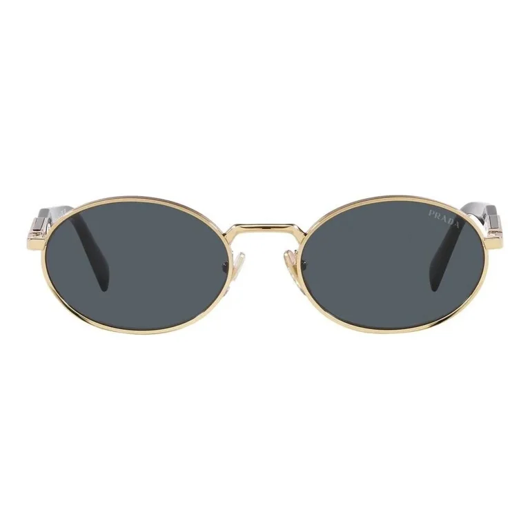Sunglasses Prada PR 65 ZS ZVN09T Pale Gold Dark Grey
