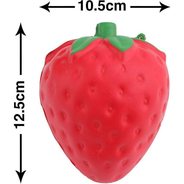 Slow Rising Squishy Slice Kawaii Squishy Strawberry Toy Slow Rising Hand Doll Toy8cm (a-1b)
