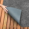 thumbnail image 5 of House Home & More Gray 6' x 50' Fade Resistant Indoor/Outdoor Ribbed Carpet Roll for Patio, Porch, 5 of 5