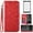 Red, variant on Asuwish Compatible with BlackBerry KEY2 Wallet Phone Case and Tempered Glass Screen Protector Flip Credit Card Holder Stand Bling Glitter Cell Cover for KEY 2 Two KEYtwo Women Pink