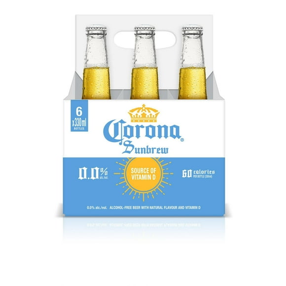 Corona Sunbrew 0.0% Alcohol-Free Beer 6-Pack 6 x 330ml