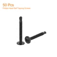 thumbnail image 3 of Unique Bargains Phillips Head Self Tapping Screws, 50pcs #8x1-1/2' Sheet Metal Screw, 3 of 4